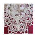 toalhas de mesa Printing rose moroccan fancy wedding lace table cloths